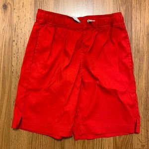 Hanna Andersson Youth Boy Red Shorts size 8